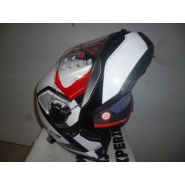 LS2 STROBE BLANC/NOIR